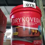 LOTE 079 - 01 BALDE DE DRYKOVEDA, ADITIVO IMPERMEABILIZANTE PARA ARGAMASSA E CONCRETO 18L. (NO ESTADO) ATENÇÃO! FAZER A VISITAÇÃO ANTES DE ARREMATAR, NÃO SABEMOS SE FUNCIONA. LEILÃO NÃO TEM GARANTIA E NEM DEVOLUÇÃO, SUJEITO A POSSÍVEIS AVARIAS VISÍVEIS/OCULTAS E/OU AUSÊNCIA DE COMPONENTES.