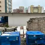 LOTE 381 - ESTRUTURA EM MADEIRA 04 (NO ESTADO)(SÓ PODERÁ RETIRAR 30 DIAS APÓS O TÉRMINO DO LEILÃO)