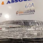 LOTE 060 - 01 ROLO DE CABO FLEXÍVEL 100M 10MM NA COR PRETA.(NO ESTADO) ATENÇÃO! FAZER A VISITAÇÃO ANTES DE ARREMATAR, NÃO SABEMOS SE FUNCIONA. LEILÃO NÃO TEM GARANTIA E NEM DEVOLUÇÃO, SUJEITO A POSSÍVEIS AVARIAS VISÍVEIS/OCULTAS E/OU AUSÊNCIA DE COMPONENTES.