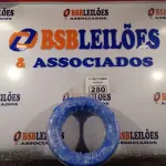 LOTE 280 - 01 ROLO DE CABO FLEXÍVEL 100M 4MM NA COR AZUL. (NO ESTADO) ATENÇÃO! FAZER A VISITAÇÃO ANTES DE ARREMATAR, NÃO SABEMOS SE FUNCIONA. LEILÃO NÃO TEM GARANTIA E NEM DEVOLUÇÃO, SUJEITO A POSSÍVEIS AVARIAS VISÍVEIS/OCULTAS E/OU AUSÊNCIA DE COMPONENTES.