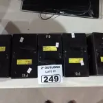 LOTE 249 - 05 CHAVES SECCIONADORAS GM 661. (NO ESTADO) ATENÇÃO! FAZER A VISITAÇÃO ANTES DE ARREMATAR, NÃO SABEMOS SE FUNCIONA. LEILÃO NÃO TEM GARANTIA E NEM DEVOLUÇÃO, SUJEITO A POSSÍVEIS AVARIAS VISÍVEIS/OCULTAS E/OU AUSÊNCIA DE COMPONENTES.