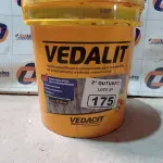 LOTE 175 - 01 BALDE DE VEDALIT, ADITIVO PLASTIFICANTE CONCENTRADO PARA ARGAMASSA DE ASSENTAMENTO E REBOCO CONVENCIONAL 18L. (NO ESTADO) ATENÇÃO! FAZER A VISITAÇÃO ANTES DE ARREMATAR, NÃO SABEMOS SE FUNCIONA. LEILÃO NÃO TEM GARANTIA E NEM DEVOLUÇÃO, SUJEITO A POSSÍVEIS AVARIAS VISÍVEIS/OCULTAS E/OU AUSÊNCIA DE COMPONENTES.