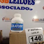 LOTE 146 - 02 CAIXAS COM COLA TUBO ST 175G, COM 15 FRASCOS CADA. (NO ESTADO) ATENÇÃO! FAZER A VISITAÇÃO ANTES DE ARREMATAR, NÃO SABEMOS SE FUNCIONA. LEILÃO NÃO TEM GARANTIA E NEM DEVOLUÇÃO, SUJEITO A POSSÍVEIS AVARIAS VISÍVEIS/OCULTAS E/OU AUSÊNCIA DE COMPONENTES.