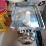 LOTE 286 - 01 MOEDOR DE CARNE MARCA BRAESI. (NO ESTADO) ATENÇÃO! FAZER A VISITAÇÃO ANTES DE ARREMATAR, NÃO SABEMOS SE FUNCIONA. LEILÃO NÃO TEM GARANTIA E NEM DEVOLUÇÃO, SUJEITO A POSSÍVEIS AVARIAS VISÍVEIS/OCULTAS E/OU AUSÊNCIA DE COMPONENTES.