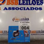 LOTE 004 - 01 MINI COMPRESSOR DE AR 12V. (NO ESTADO) ATENÇÃO! FAZER A VISITAÇÃO ANTES DE ARREMATAR, NÃO SABEMOS SE FUNCIONA. LEILÃO NÃO TEM GARANTIA E NEM DEVOLUÇÃO, SUJEITO A POSSÍVEIS AVARIAS VISÍVEIS/OCULTAS E/OU AUSÊNCIA DE COMPONENTES.