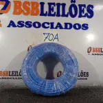 LOTE 070 - 01 ROLO DE CABO FLEXÍVEL 100M 10MM NA COR AZUL.(NO ESTADO) ATENÇÃO! FAZER A VISITAÇÃO ANTES DE ARREMATAR, NÃO SABEMOS SE FUNCIONA. LEILÃO NÃO TEM GARANTIA E NEM DEVOLUÇÃO, SUJEITO A POSSÍVEIS AVARIAS VISÍVEIS/OCULTAS E/OU AUSÊNCIA DE COMPONENTES.