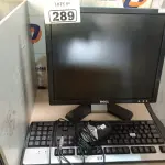 LOTE 289 - 01 CPU, 01 MONITOR, 01 TECLADO E 01 MOUSE. (NO ESTADO) ATENÇÃO! FAZER A VISITAÇÃO ANTES DE ARREMATAR, NÃO SABEMOS SE FUNCIONA. LEILÃO NÃO TEM GARANTIA E NEM DEVOLUÇÃO, SUJEITO A POSSÍVEIS AVARIAS VISÍVEIS/OCULTAS E/OU AUSÊNCIA DE COMPONENTES.