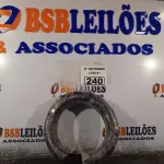 LOTE 240 - 01 ROLO DE CABO FLEXÍVEL 100M 2,5MM NA COR PRETA. (NO ESTADO) ATENÇÃO! FAZER A VISITAÇÃO ANTES DE ARREMATAR, NÃO SABEMOS SE FUNCIONA. LEILÃO NÃO TEM GARANTIA E NEM DEVOLUÇÃO, SUJEITO A POSSÍVEIS AVARIAS VISÍVEIS/OCULTAS E/OU AUSÊNCIA DE COMPONENTES.