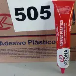 LOTE 505 - 01 LOTE COM VÁRIAS BISNAGAS DE ADESIVO PLÁSTICO 75G. (NO ESTADO) ATENÇÃO! FAZER A VISITAÇÃO ANTES DE ARREMATAR, NÃO SABEMOS SE FUNCIONA. LEILÃO NÃO TEM GARANTIA E NEM DEVOLUÇÃO, SUJEITO A POSSÍVEIS AVARIAS VISÍVEIS/OCULTAS E/OU AUSÊNCIA DE COMPONENTES.