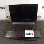 LOTE 448 - 01 NOTEBOOK MARCA ASUS COM PASTA. (NO ESTADO) ATENÇÃO! FAZER A VISITAÇÃO ANTES DE ARREMATAR, NÃO SABEMOS SE FUNCIONA. LEILÃO NÃO TEM GARANTIA E NEM DEVOLUÇÃO, SUJEITO A POSSÍVEIS AVARIAS VISÍVEIS/OCULTAS E/OU AUSÊNCIA DE COMPONENTES.