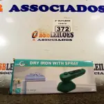 LOTE 372 - 01 FERRO PORTÁTIL. (NO ESTADO) ATENÇÃO! FAZER A VISITAÇÃO ANTES DE ARREMATAR, NÃO SABEMOS SE FUNCIONA. LEILÃO NÃO TEM GARANTIA E NEM DEVOLUÇÃO, SUJEITO A POSSÍVEIS AVARIAS VISÍVEIS/OCULTAS E/OU AUSÊNCIA DE COMPONENTES.