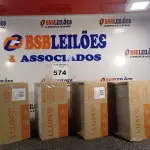 LOTE 574 - 04 ARANDELAS CENTRAL CE 1422-A 1XE27. (NO ESTADO) ATENÇÃO! FAZER A VISITAÇÃO ANTES DE ARREMATAR, NÃO SABEMOS SE FUNCIONA. LEILÃO NÃO TEM GARANTIA E NEM DEVOLUÇÃO, SUJEITO A POSSÍVEIS AVARIAS VISÍVEIS/OCULTAS E/OU AUSÊNCIA DE COMPONENTES.