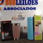 LOTE 416 - 01 KIT COPO + GARRAFA TÉRMICOS. (NO ESTADO) ATENÇÃO! FAZER A VISITAÇÃO ANTES DE ARREMATAR, NÃO SABEMOS SE FUNCIONA. LEILÃO NÃO TEM GARANTIA E NEM DEVOLUÇÃO, SUJEITO A POSSÍVEIS AVARIAS VISÍVEIS/OCULTAS E/OU AUSÊNCIA DE COMPONENTES.