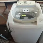 LOTE 533 - 01 LAVADORA DE ROUPAS 11KG MARCA BRASTEMP 220V. (NO ESTADO) ATENÇÃO! FAZER A VISITAÇÃO ANTES DE ARREMATAR, NÃO SABEMOS SE FUNCIONA. LEILÃO NÃO TEM GARANTIA E NEM DEVOLUÇÃO, SUJEITO A POSSÍVEIS AVARIAS VISÍVEIS/OCULTAS E/OU AUSÊNCIA DE COMPONENTES.
