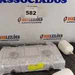 LOTE 582 - 08 BOIAS BRANCA ¾ AMANCO E 01 FOGÃO 02 BOCAS PORTÁTIL. (NO ESTADO) ATENÇÃO! FAZER A VISITAÇÃO ANTES DE ARREMATAR, NÃO SABEMOS SE FUNCIONA. LEILÃO NÃO TEM GARANTIA E NEM DEVOLUÇÃO, SUJEITO A POSSÍVEIS AVARIAS VISÍVEIS/OCULTAS E/OU AUSÊNCIA DE COMPONENTES.