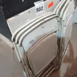 LOTE 502 - 01 MESA DE FERRO COM 07 CADEIRAS. (NO ESTADO) ATENÇÃO! FAZER A VISITAÇÃO ANTES DE ARREMATAR, NÃO SABEMOS SE FUNCIONA. LEILÃO NÃO TEM GARANTIA E NEM DEVOLUÇÃO, SUJEITO A POSSÍVEIS AVARIAS VISÍVEIS/OCULTAS E/OU AUSÊNCIA DE COMPONENTES.