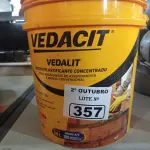 LOTE 357 - 01 BALDE DE VEDALIT, ADITIVO PLASTIFICANTE CONCENTRADO PARA ARGAMASSA DE ASSENTAMENTO E REBOCO CONVENCIONAL 18L. (NO ESTADO) ATENÇÃO! FAZER A VISITAÇÃO ANTES DE ARREMATAR, NÃO SABEMOS SE FUNCIONA. LEILÃO NÃO TEM GARANTIA E NEM DEVOLUÇÃO, SUJEITO A POSSÍVEIS AVARIAS VISÍVEIS/OCULTAS E/OU AUSÊNCIA DE COMPONENTES.