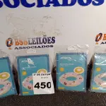 LOTE 450 - 04 BOIAS INFANTIS. (NO ESTADO) ATENÇÃO! FAZER A VISITAÇÃO ANTES DE ARREMATAR, NÃO SABEMOS SE FUNCIONA. LEILÃO NÃO TEM GARANTIA E NEM DEVOLUÇÃO, SUJEITO A POSSÍVEIS AVARIAS VISÍVEIS/OCULTAS E/OU AUSÊNCIA DE COMPONENTES.