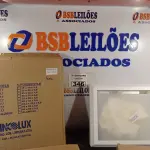LOTE 346 - 04 PLAFONS DE SOBREPOR 40X30. (NO ESTADO) ATENÇÃO! FAZER A VISITAÇÃO ANTES DE ARREMATAR, NÃO SABEMOS SE FUNCIONA. LEILÃO NÃO TEM GARANTIA E NEM DEVOLUÇÃO, SUJEITO A POSSÍVEIS AVARIAS VISÍVEIS/OCULTAS E/OU AUSÊNCIA DE COMPONENTES.