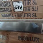 LOTE 619 - 10 LUMINÁRIAS DE EMBUTIR EM ALUMÍNIO 2X20 INCOLUSTRE. (NO ESTADO) ATENÇÃO! FAZER A VISITAÇÃO ANTES DE ARREMATAR, NÃO SABEMOS SE FUNCIONA. LEILÃO NÃO TEM GARANTIA E NEM DEVOLUÇÃO, SUJEITO A POSSÍVEIS AVARIAS VISÍVEIS/OCULTAS E/OU AUSÊNCIA DE COMPONENTES.