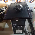 LOTE 330 - 01 CPU, 01 MONITOR, 01 TECLADO E 01 MOUSE. (NO ESTADO) ATENÇÃO! FAZER A VISITAÇÃO ANTES DE ARREMATAR, NÃO SABEMOS SE FUNCIONA. LEILÃO NÃO TEM GARANTIA E NEM DEVOLUÇÃO, SUJEITO A POSSÍVEIS AVARIAS VISÍVEIS/OCULTAS E/OU AUSÊNCIA DE COMPONENTES.
