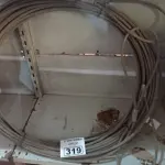 LOTE 319 - 01 ROLO DE CABO DE AÇO 3/8” COM 40 METROS. (NO ESTADO) ATENÇÃO! FAZER A VISITAÇÃO ANTES DE ARREMATAR, NÃO SABEMOS SE FUNCIONA. LEILÃO NÃO TEM GARANTIA E NEM DEVOLUÇÃO, SUJEITO A POSSÍVEIS AVARIAS VISÍVEIS/OCULTAS E/OU AUSÊNCIA DE COMPONENTES.
