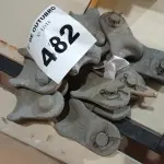 LOTE 482 - 10 MANILHAS/SAPATILHAS PARA CABO DE AÇO. (NO ESTADO) ATENÇÃO! FAZER A VISITAÇÃO ANTES DE ARREMATAR, NÃO SABEMOS SE FUNCIONA. LEILÃO NÃO TEM GARANTIA E NEM DEVOLUÇÃO, SUJEITO A POSSÍVEIS AVARIAS VISÍVEIS/OCULTAS E/OU AUSÊNCIA DE COMPONENTES.