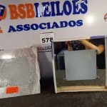 LOTE 578 - 02 LUMINÁRIAS DE EMBUTIR ESPELHADAS MARCAS EDIBRAZ. (NO ESTADO) ATENÇÃO! FAZER A VISITAÇÃO ANTES DE ARREMATAR, NÃO SABEMOS SE FUNCIONA. LEILÃO NÃO TEM GARANTIA E NEM DEVOLUÇÃO, SUJEITO A POSSÍVEIS AVARIAS VISÍVEIS/OCULTAS E/OU AUSÊNCIA DE COMPONENTES.