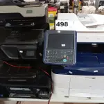 LOTE 498 - 10 IMPRESSORAS MARCAS E MODELOS DIVERSOS PARA RETIRADA DE PEÇAS. (NO ESTADO) ATENÇÃO! FAZER A VISITAÇÃO ANTES DE ARREMATAR, NÃO SABEMOS SE FUNCIONA. LEILÃO NÃO TEM GARANTIA E NEM DEVOLUÇÃO, SUJEITO A POSSÍVEIS AVARIAS VISÍVEIS/OCULTAS E/OU AUSÊNCIA DE COMPONENTES.