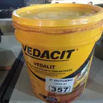 LOTE 357 - 01 BALDE DE VEDALIT, ADITIVO PLASTIFICANTE CONCENTRADO PARA ARGAMASSA DE ASSENTAMENTO E REBOCO CONVENCIONAL 18L. (NO ESTADO) ATENÇÃO! FAZER A VISITAÇÃO ANTES DE ARREMATAR, NÃO SABEMOS SE FUNCIONA. LEILÃO NÃO TEM GARANTIA E NEM DEVOLUÇÃO, SUJEITO A POSSÍVEIS AVARIAS VISÍVEIS/OCULTAS E/OU AUSÊNCIA DE COMPONENTES.