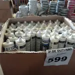 LOTE 599 - 01 LOTE COM VÁRIOS TUBOS DE SILICONE PRETO. (NO ESTADO) ATENÇÃO! FAZER A VISITAÇÃO ANTES DE ARREMATAR, NÃO SABEMOS SE FUNCIONA. LEILÃO NÃO TEM GARANTIA E NEM DEVOLUÇÃO, SUJEITO A POSSÍVEIS AVARIAS VISÍVEIS/OCULTAS E/OU AUSÊNCIA DE COMPONENTES.