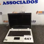 LOTE 447 - 01 NOTEBOOK DATEN. (NO ESTADO) ATENÇÃO! FAZER A VISITAÇÃO ANTES DE ARREMATAR, NÃO SABEMOS SE FUNCIONA. LEILÃO NÃO TEM GARANTIA E NEM DEVOLUÇÃO, SUJEITO A POSSÍVEIS AVARIAS VISÍVEIS/OCULTAS E/OU AUSÊNCIA DE COMPONENTES.