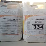 LOTE 334 - 20 LITROS DE SABONETE DE ESPUMA ANTISSÉPTICO. (NO ESTADO) ATENÇÃO! FAZER A VISITAÇÃO ANTES DE ARREMATAR, NÃO SABEMOS SE FUNCIONA. LEILÃO NÃO TEM GARANTIA E NEM DEVOLUÇÃO, SUJEITO A POSSÍVEIS AVARIAS VISÍVEIS/OCULTAS E/OU AUSÊNCIA DE COMPONENTES.