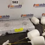 LOTE 582 - 08 BOIAS BRANCA ¾ AMANCO E 01 FOGÃO 02 BOCAS PORTÁTIL. (NO ESTADO) ATENÇÃO! FAZER A VISITAÇÃO ANTES DE ARREMATAR, NÃO SABEMOS SE FUNCIONA. LEILÃO NÃO TEM GARANTIA E NEM DEVOLUÇÃO, SUJEITO A POSSÍVEIS AVARIAS VISÍVEIS/OCULTAS E/OU AUSÊNCIA DE COMPONENTES.
