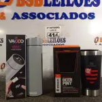 LOTE 414 - 01 KIT COPO + GARRAFA TÉRMICOS. (NO ESTADO) ATENÇÃO! FAZER A VISITAÇÃO ANTES DE ARREMATAR, NÃO SABEMOS SE FUNCIONA. LEILÃO NÃO TEM GARANTIA E NEM DEVOLUÇÃO, SUJEITO A POSSÍVEIS AVARIAS VISÍVEIS/OCULTAS E/OU AUSÊNCIA DE COMPONENTES.