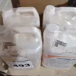 LOTE 493 - 20 LITROS DE SABONETE DE ESPUMA ANTISSÉPTICO. (NO ESTADO) ATENÇÃO! FAZER A VISITAÇÃO ANTES DE ARREMATAR, NÃO SABEMOS SE FUNCIONA. LEILÃO NÃO TEM GARANTIA E NEM DEVOLUÇÃO, SUJEITO A POSSÍVEIS AVARIAS VISÍVEIS/OCULTAS E/OU AUSÊNCIA DE COMPONENTES.