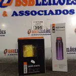 LOTE 395 - 01 KIT COPO + GARRAFA TÉRMICOS. (NO ESTADO) ATENÇÃO! FAZER A VISITAÇÃO ANTES DE ARREMATAR, NÃO SABEMOS SE FUNCIONA. LEILÃO NÃO TEM GARANTIA E NEM DEVOLUÇÃO, SUJEITO A POSSÍVEIS AVARIAS VISÍVEIS/OCULTAS E/OU AUSÊNCIA DE COMPONENTES.