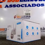 LOTE 399 - 01 CÂMERA MINI SPEED DOME 2.5. (NO ESTADO) ATENÇÃO! FAZER A VISITAÇÃO ANTES DE ARREMATAR, NÃO SABEMOS SE FUNCIONA. LEILÃO NÃO TEM GARANTIA E NEM DEVOLUÇÃO, SUJEITO A POSSÍVEIS AVARIAS VISÍVEIS/OCULTAS E/OU AUSÊNCIA DE COMPONENTES.