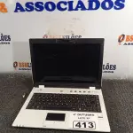 LOTE 413 - 01 NOTEBOOK DATEN. (NO ESTADO) ATENÇÃO! FAZER A VISITAÇÃO ANTES DE ARREMATAR, NÃO SABEMOS SE FUNCIONA. LEILÃO NÃO TEM GARANTIA E NEM DEVOLUÇÃO, SUJEITO A POSSÍVEIS AVARIAS VISÍVEIS/OCULTAS E/OU AUSÊNCIA DE COMPONENTES.
