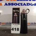 LOTE 418 - 01 GARRAFA TÉRMICA 800ML. (NO ESTADO) ATENÇÃO! FAZER A VISITAÇÃO ANTES DE ARREMATAR, NÃO SABEMOS SE FUNCIONA. LEILÃO NÃO TEM GARANTIA E NEM DEVOLUÇÃO, SUJEITO A POSSÍVEIS AVARIAS VISÍVEIS/OCULTAS E/OU AUSÊNCIA DE COMPONENTES.