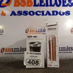 LOTE 408 - 01 KIT COPO + GARRAFA TÉRMICOS. (NO ESTADO) ATENÇÃO! FAZER A VISITAÇÃO ANTES DE ARREMATAR, NÃO SABEMOS SE FUNCIONA. LEILÃO NÃO TEM GARANTIA E NEM DEVOLUÇÃO, SUJEITO A POSSÍVEIS AVARIAS VISÍVEIS/OCULTAS E/OU AUSÊNCIA DE COMPONENTES.