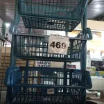 LOTE 469 - 06 CESTOS DE PLÁSTICO. (NO ESTADO) ATENÇÃO! FAZER A VISITAÇÃO ANTES DE ARREMATAR, NÃO SABEMOS SE FUNCIONA. LEILÃO NÃO TEM GARANTIA E NEM DEVOLUÇÃO, SUJEITO A POSSÍVEIS AVARIAS VISÍVEIS/OCULTAS E/OU AUSÊNCIA DE COMPONENTES.