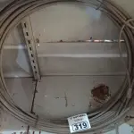 LOTE 319 - 01 ROLO DE CABO DE AÇO 3/8” COM 40 METROS. (NO ESTADO) ATENÇÃO! FAZER A VISITAÇÃO ANTES DE ARREMATAR, NÃO SABEMOS SE FUNCIONA. LEILÃO NÃO TEM GARANTIA E NEM DEVOLUÇÃO, SUJEITO A POSSÍVEIS AVARIAS VISÍVEIS/OCULTAS E/OU AUSÊNCIA DE COMPONENTES.