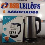 LOTE 373 - 01 JARRA ELÉTRICA 3 LITROS 220V. (NO ESTADO) ATENÇÃO! FAZER A VISITAÇÃO ANTES DE ARREMATAR, NÃO SABEMOS SE FUNCIONA. LEILÃO NÃO TEM GARANTIA E NEM DEVOLUÇÃO, SUJEITO A POSSÍVEIS AVARIAS VISÍVEIS/OCULTAS E/OU AUSÊNCIA DE COMPONENTES.