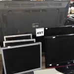 LOTE 497 - 06 MONITORES E 01 TV DE PLASMA MARCA GRADIENTE 42P” POL PARA RETIRADA DE PEÇAS. (NO ESTADO) ATENÇÃO! FAZER A VISITAÇÃO ANTES DE ARREMATAR, NÃO SABEMOS SE FUNCIONA. LEILÃO NÃO TEM GARANTIA E NEM DEVOLUÇÃO, SUJEITO A POSSÍVEIS AVARIAS VISÍVEIS/OCULTAS E/OU AUSÊNCIA DE COMPONENTES.