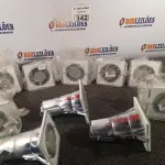 LOTE 342 - 10 LUMINÁRIAS DE EMBUTIR QUADRADA 1XE-27 MF 112 METAL TÉCNICA. (NO ESTADO) ATENÇÃO! FAZER A VISITAÇÃO ANTES DE ARREMATAR, NÃO SABEMOS SE FUNCIONA. LEILÃO NÃO TEM GARANTIA E NEM DEVOLUÇÃO, SUJEITO A POSSÍVEIS AVARIAS VISÍVEIS/OCULTAS E/OU AUSÊNCIA DE COMPONENTES.