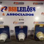 LOTE 615 - 05 SPOTS COMPLETO 6W LED REDONDO 3000K GOLDEN. (NO ESTADO) ATENÇÃO! FAZER A VISITAÇÃO ANTES DE ARREMATAR, NÃO SABEMOS SE FUNCIONA. LEILÃO NÃO TEM GARANTIA E NEM DEVOLUÇÃO, SUJEITO A POSSÍVEIS AVARIAS VISÍVEIS/OCULTAS E/OU AUSÊNCIA DE COMPONENTES.