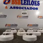 LOTE 425 - 10 DETECTORES DE FUMAÇA. (NO ESTADO) ATENÇÃO! FAZER A VISITAÇÃO ANTES DE ARREMATAR, NÃO SABEMOS SE FUNCIONA. LEILÃO NÃO TEM GARANTIA E NEM DEVOLUÇÃO, SUJEITO A POSSÍVEIS AVARIAS VISÍVEIS/OCULTAS E/OU AUSÊNCIA DE COMPONENTES.