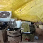LOTE 465 - 01 LOTE COM MATERIAIS DIVERSOS. (NO ESTADO) ATENÇÃO! FAZER A VISITAÇÃO ANTES DE ARREMATAR, NÃO SABEMOS SE FUNCIONA. LEILÃO NÃO TEM GARANTIA E NEM DEVOLUÇÃO, SUJEITO A POSSÍVEIS AVARIAS VISÍVEIS/OCULTAS E/OU AUSÊNCIA DE COMPONENTES.