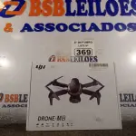 LOTE 369 - 01 DRONE M8. (NO ESTADO) ATENÇÃO! FAZER A VISITAÇÃO ANTES DE ARREMATAR, NÃO SABEMOS SE FUNCIONA. LEILÃO NÃO TEM GARANTIA E NEM DEVOLUÇÃO, SUJEITO A POSSÍVEIS AVARIAS VISÍVEIS/OCULTAS E/OU AUSÊNCIA DE COMPONENTES.